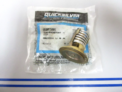 NEW OEM 850055001 Mercury Quicksilver 110° Thermostat Assembly 0720