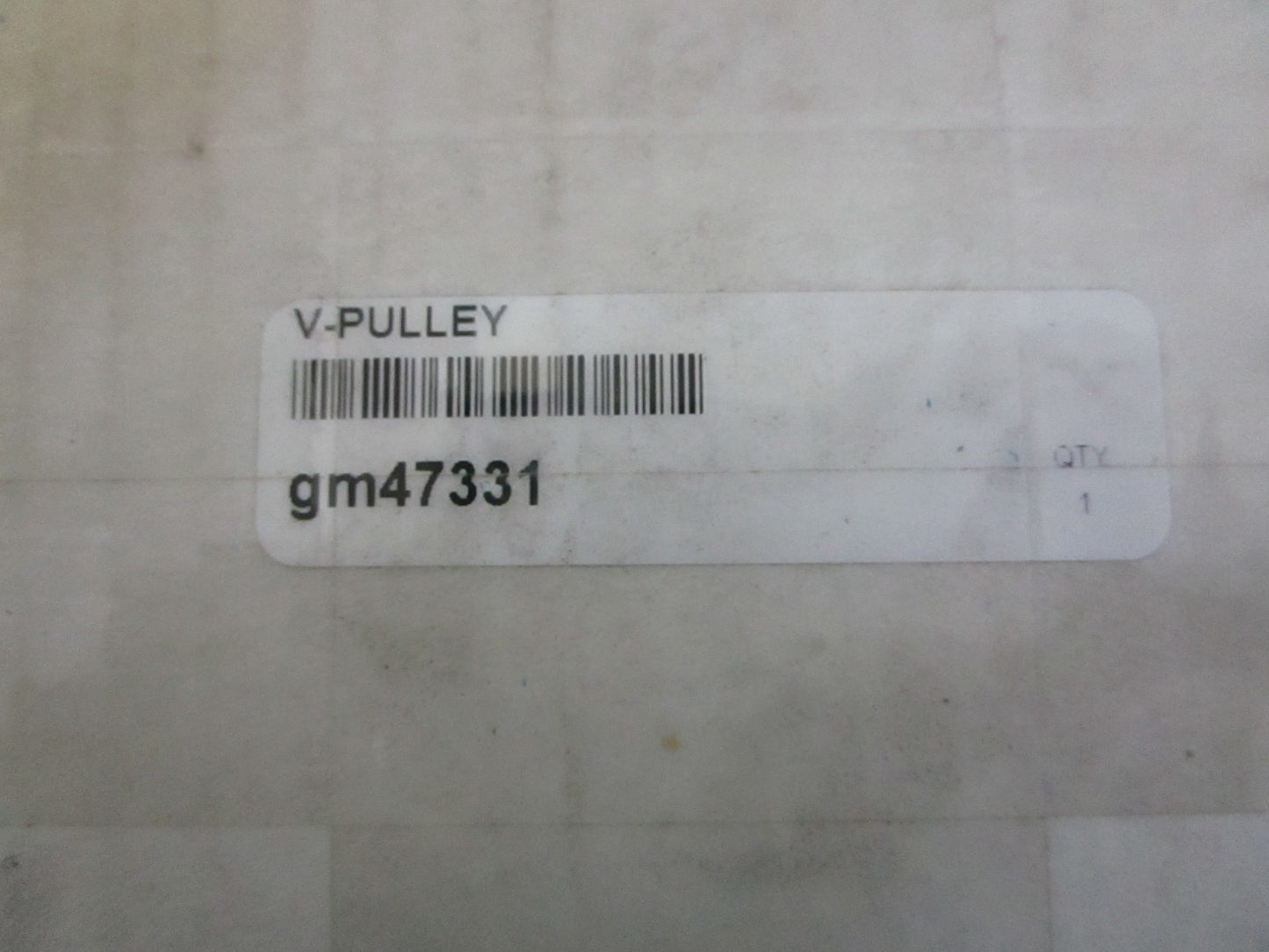 NEW OEM GM47331 Kohler V-Pulley 0820