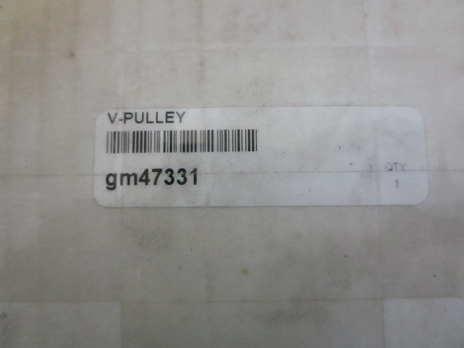 NEW OEM GM47331 Kohler V-Pulley 0820