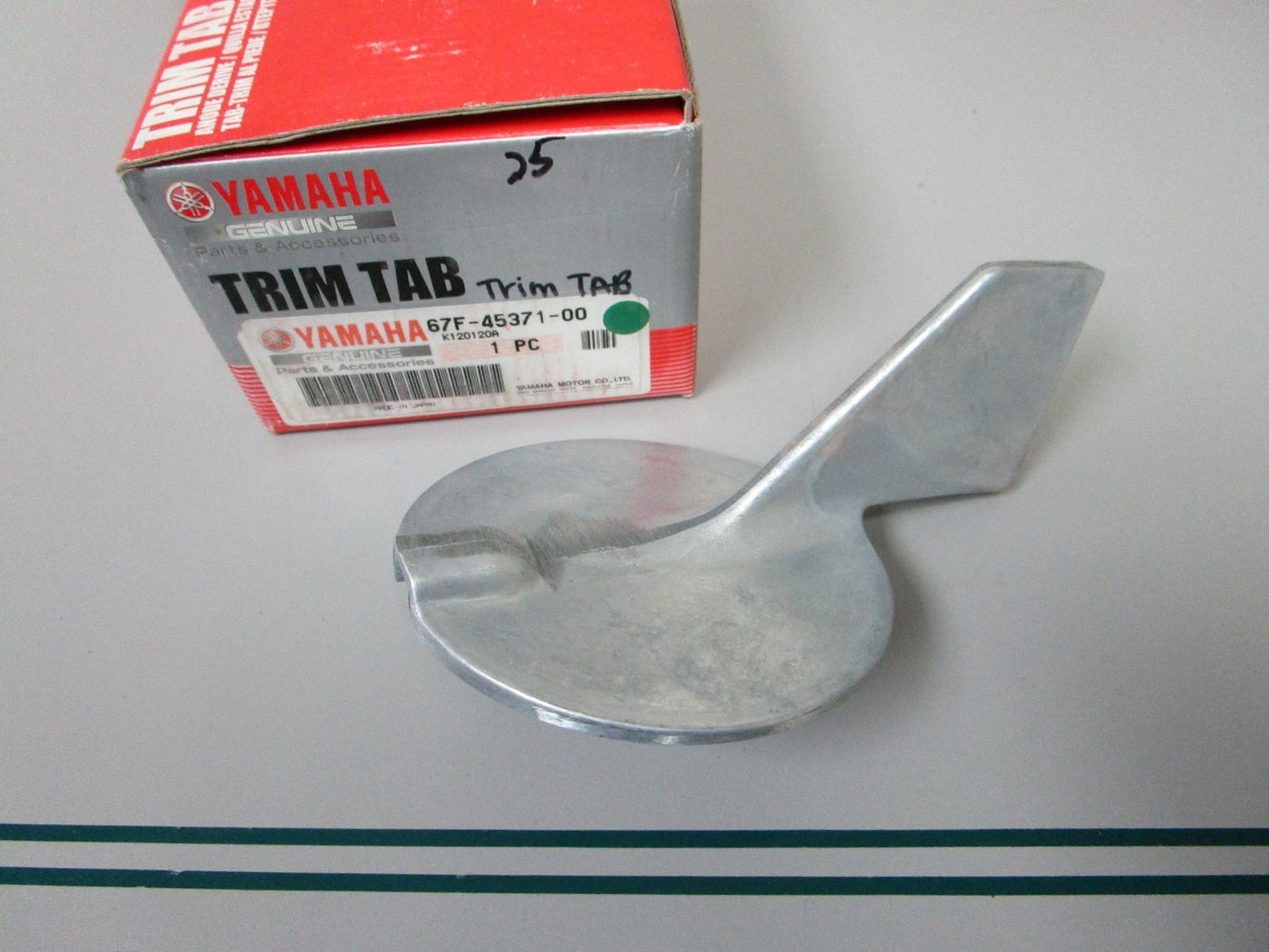 NEW OEM 67F-45371-00-00 Yamaha Trim Tab 0810
