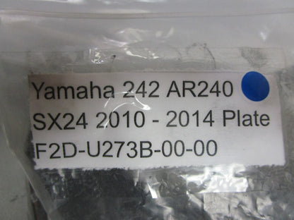 *NEW OEM* 0720 Yamaha 242 AR240 SX24 2010 - 2014 Plate F2D-U273B-00-00