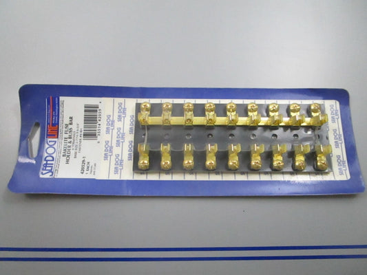 *NEW* 0810 Sea-Dog 9 Terminal Bakelite Fuse Holder 420519-1