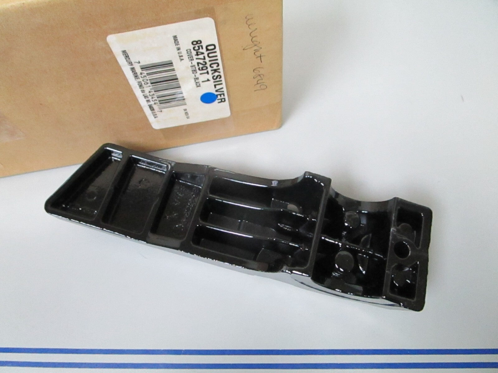 *NEW OEM* 0810 Mercury Quicksilver Black Starboard Cover 854729T 1
