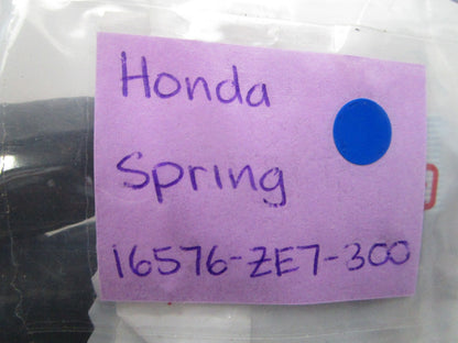 NEW OEM Honda 16576-ZE7-300 Spring 0810