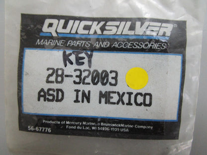 *NEW OEM* (LOT OF 5) 0810 Mercury Quicksilver Key 28-32003