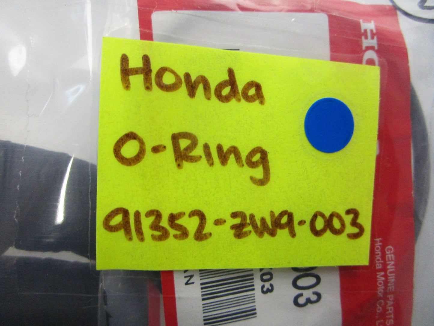 *NEW OEM* 0810 Honda O-Ring 91352-ZW9-003