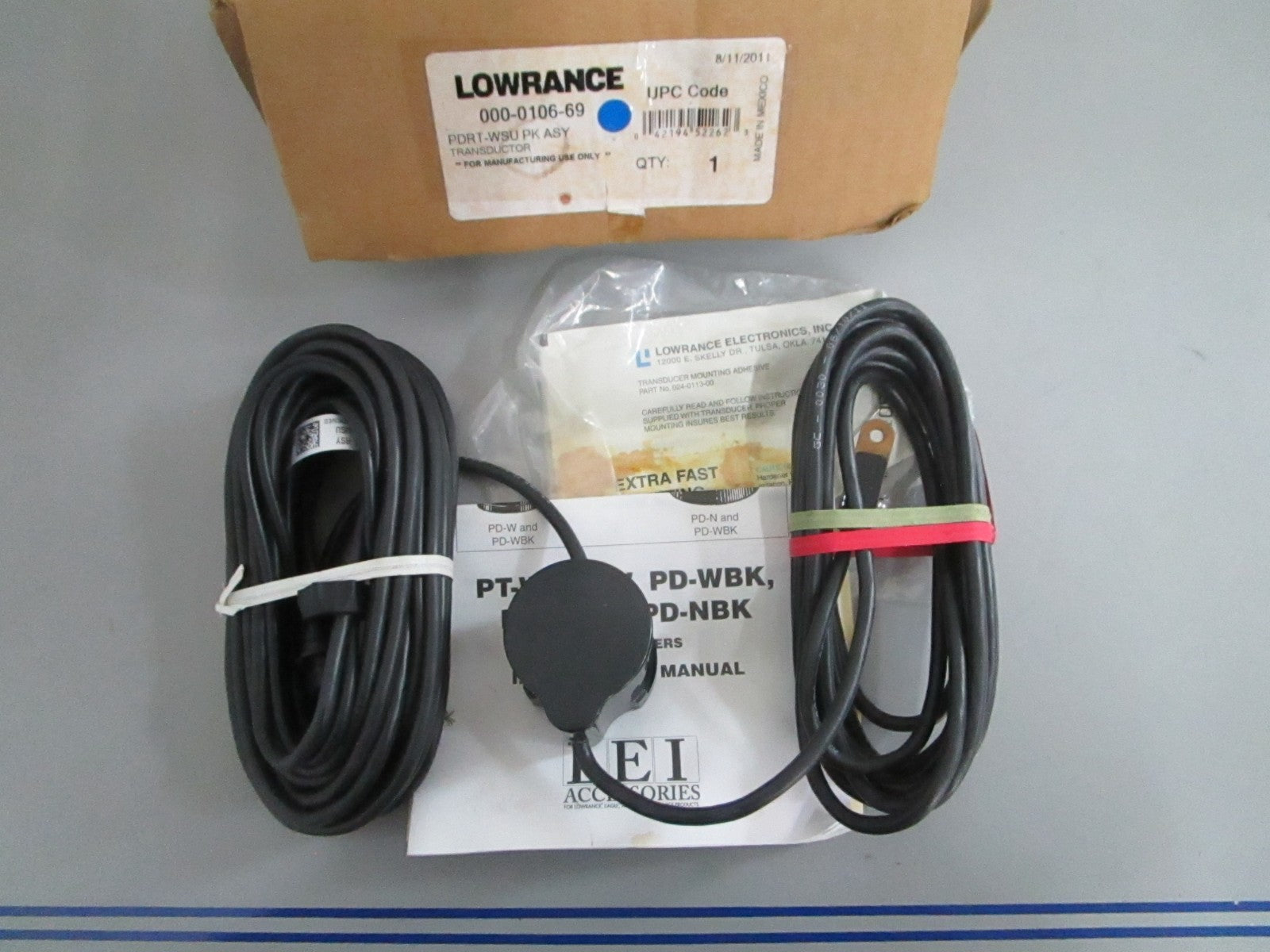 *NEW OEM* 0820 Lowrance Transducer 000-0106-69