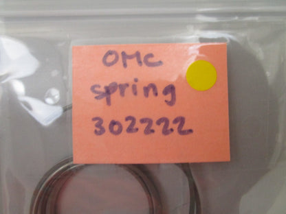*NEW OEM* (LOT OF 2) 0810 OMC Johnson Evinrude Spring 302222 0302222