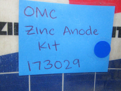 NEW OEM 173029 0173029 OMC Johnson Evinrude Zinc Anode Kit 0810