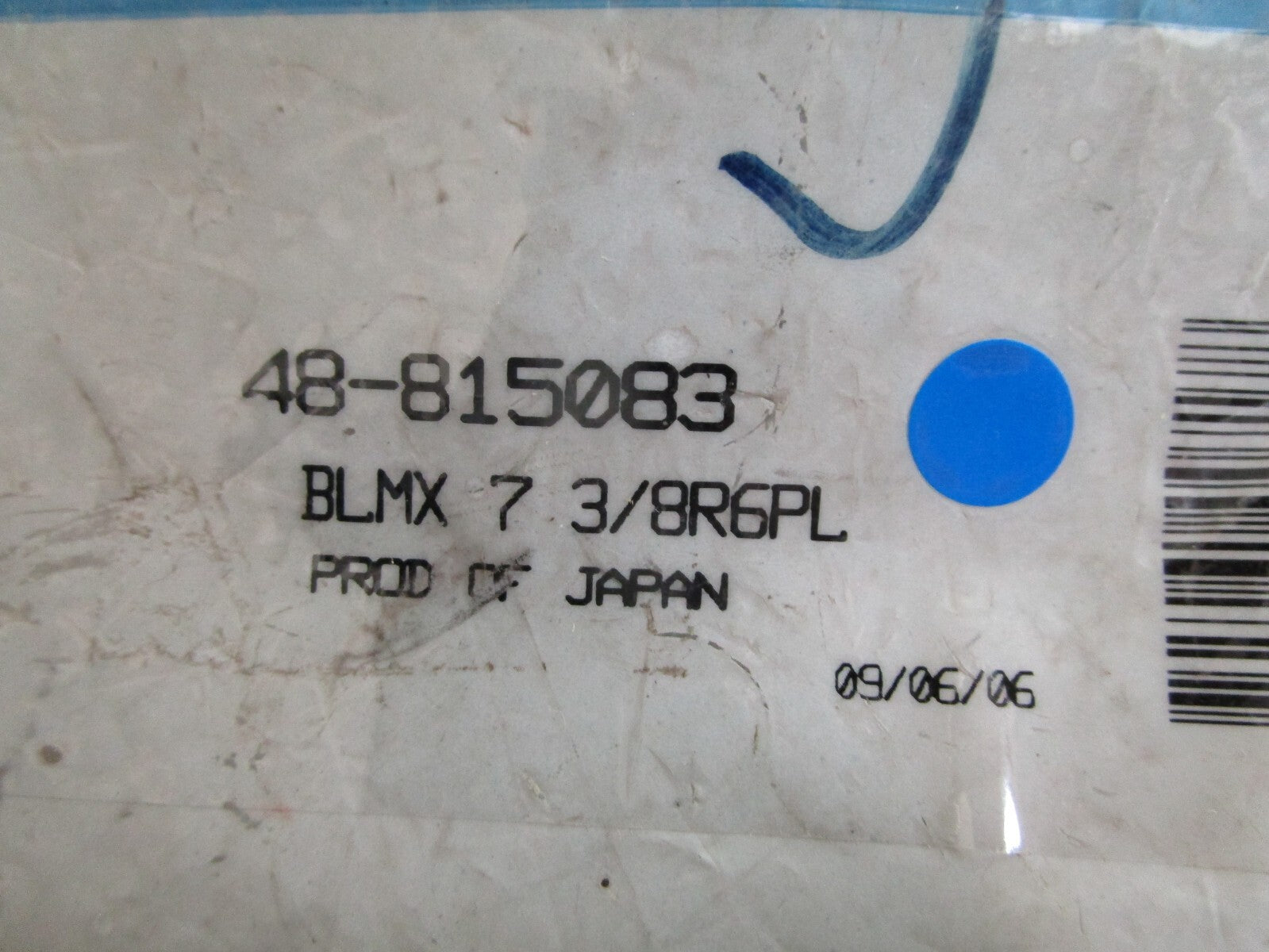 *NEW OEM* 0810 Mercury Quicksilver BLMx 7 3/8R6PL 48-815083