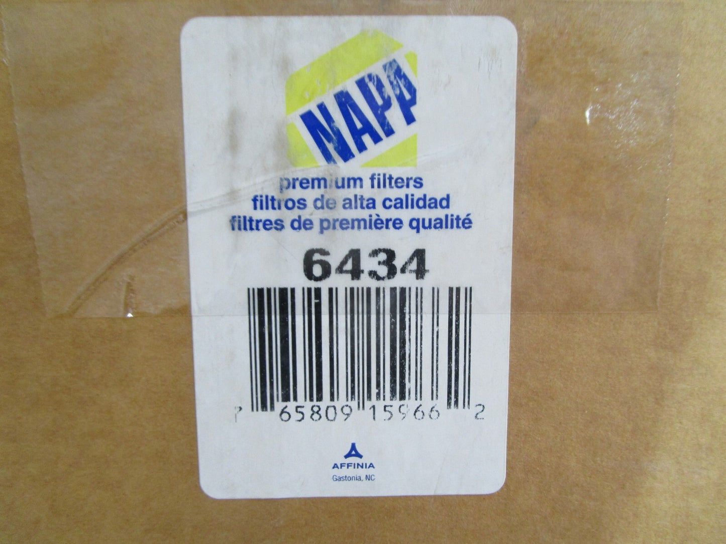 *NEW* 0820 Napa Air Filter 6434