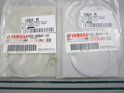 NEW OEM 6CE-45587-50-00 Yamaha (T:0.40mm) Shim 0810