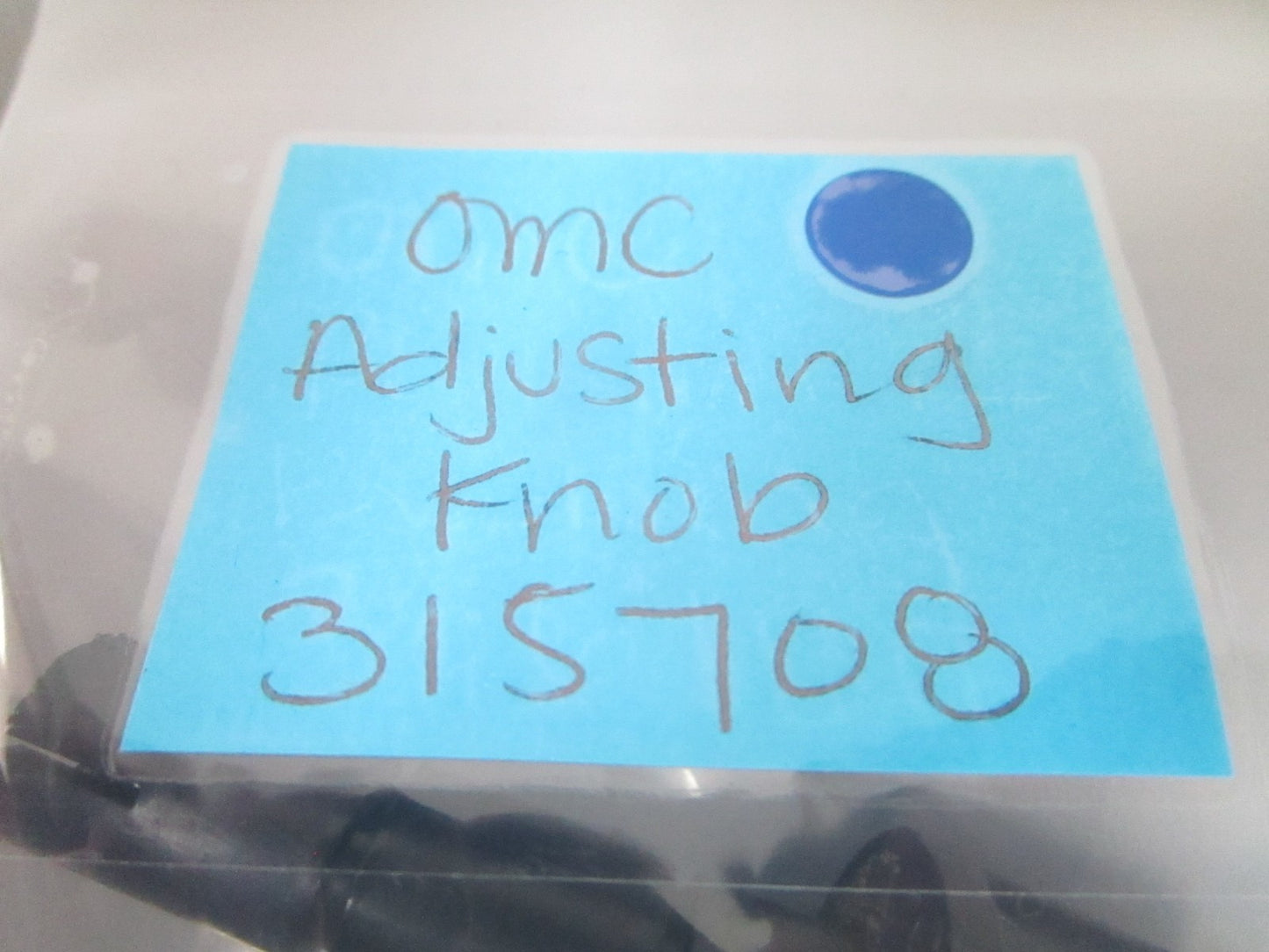 NEW OEM 315708 0315708 OMC Johnson Evinrude Adjusting Knob 0810