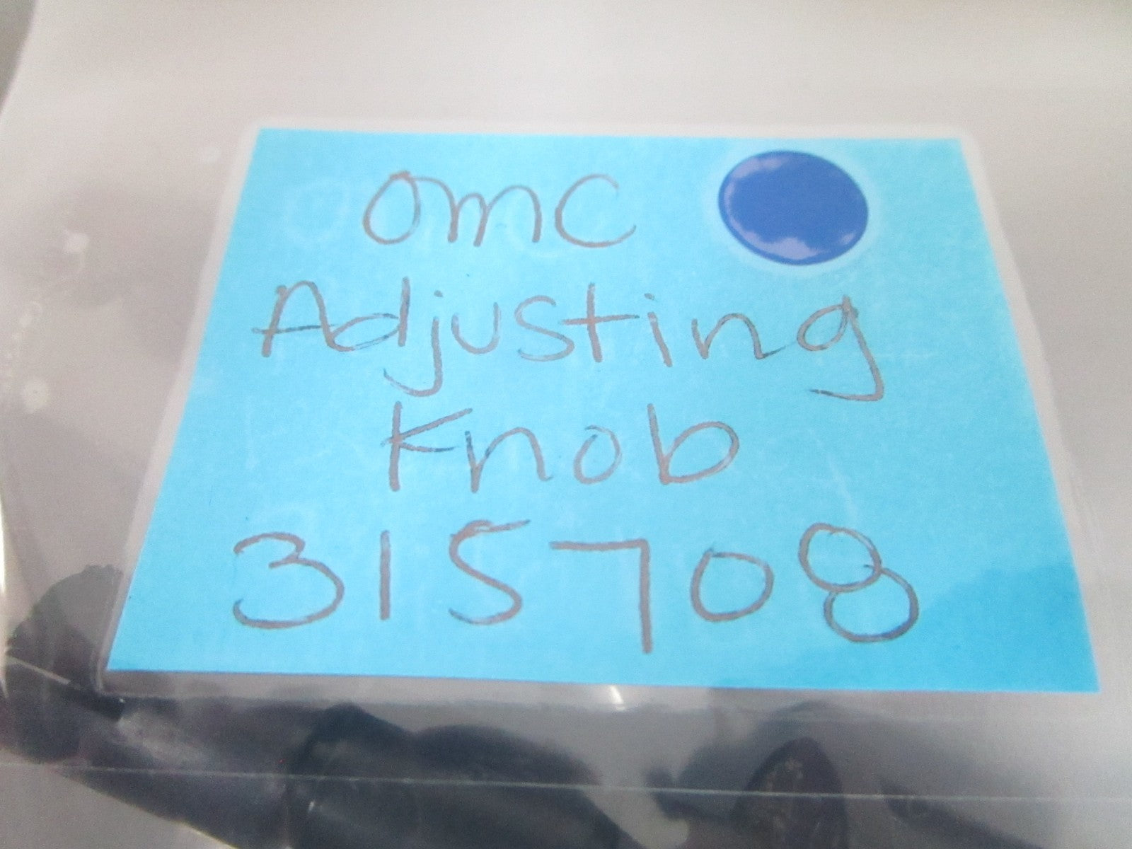 NEW OEM 315708 0315708 OMC Johnson Evinrude Adjusting Knob 0810