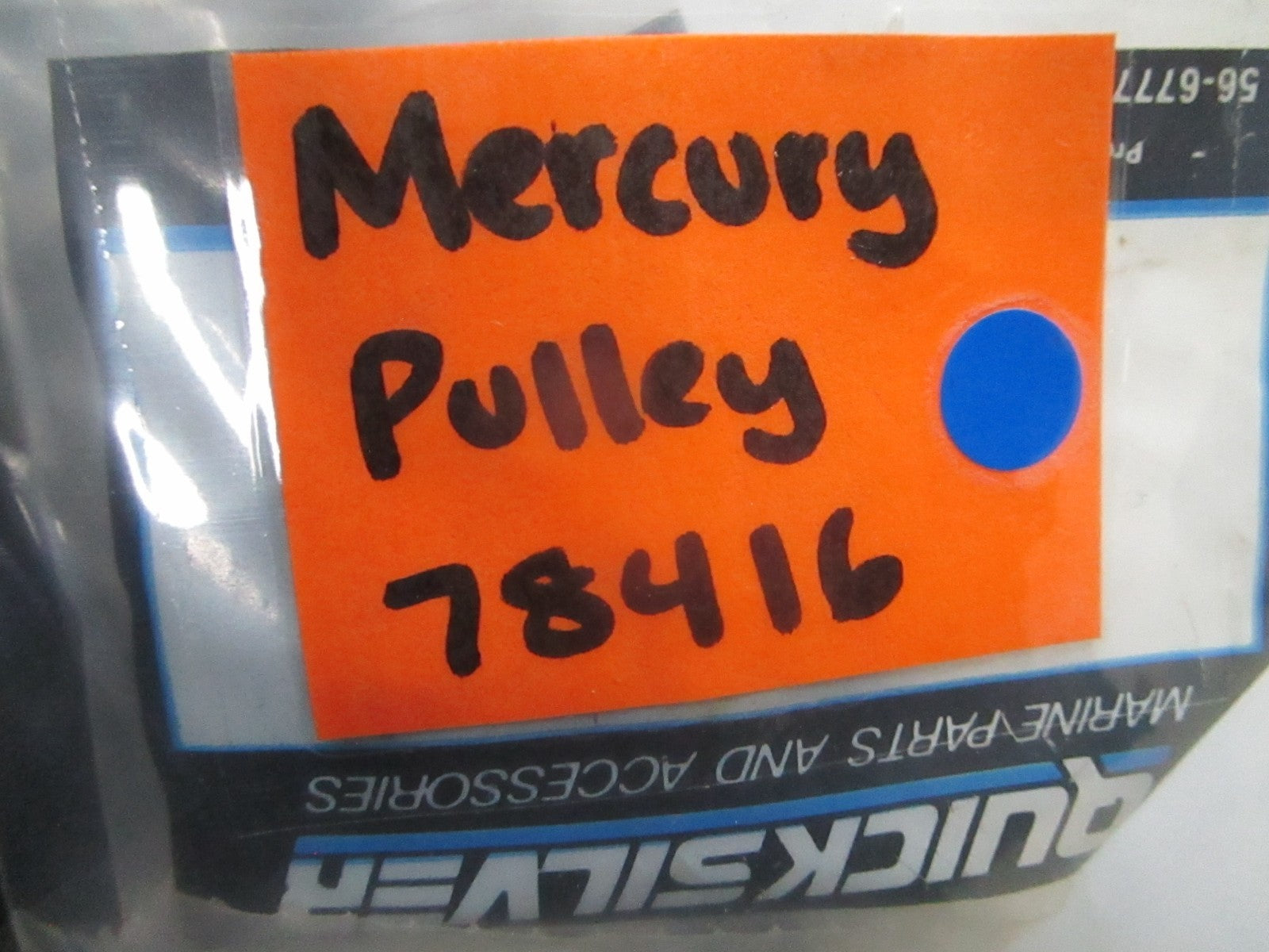 *NEW OEM* (LOT OF 2) 0810 Mercury Quicksilver Pulley 78416