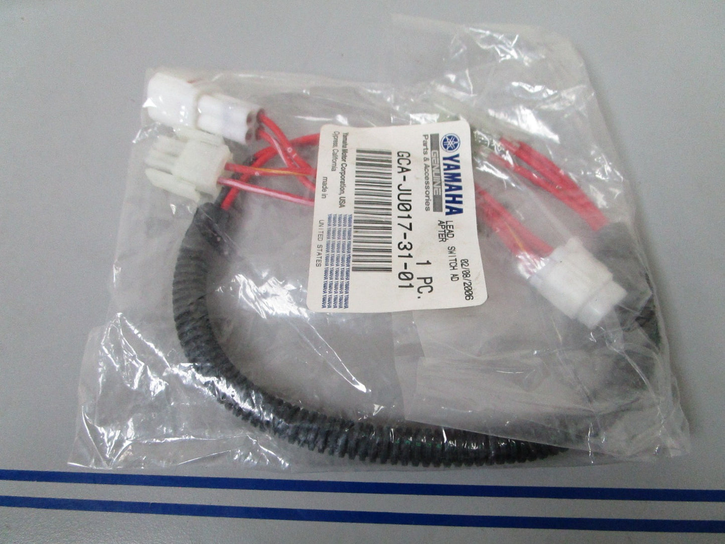 NEW OEM GCA-JU017-31-01 Yamaha Switch Adapter Lead 0810