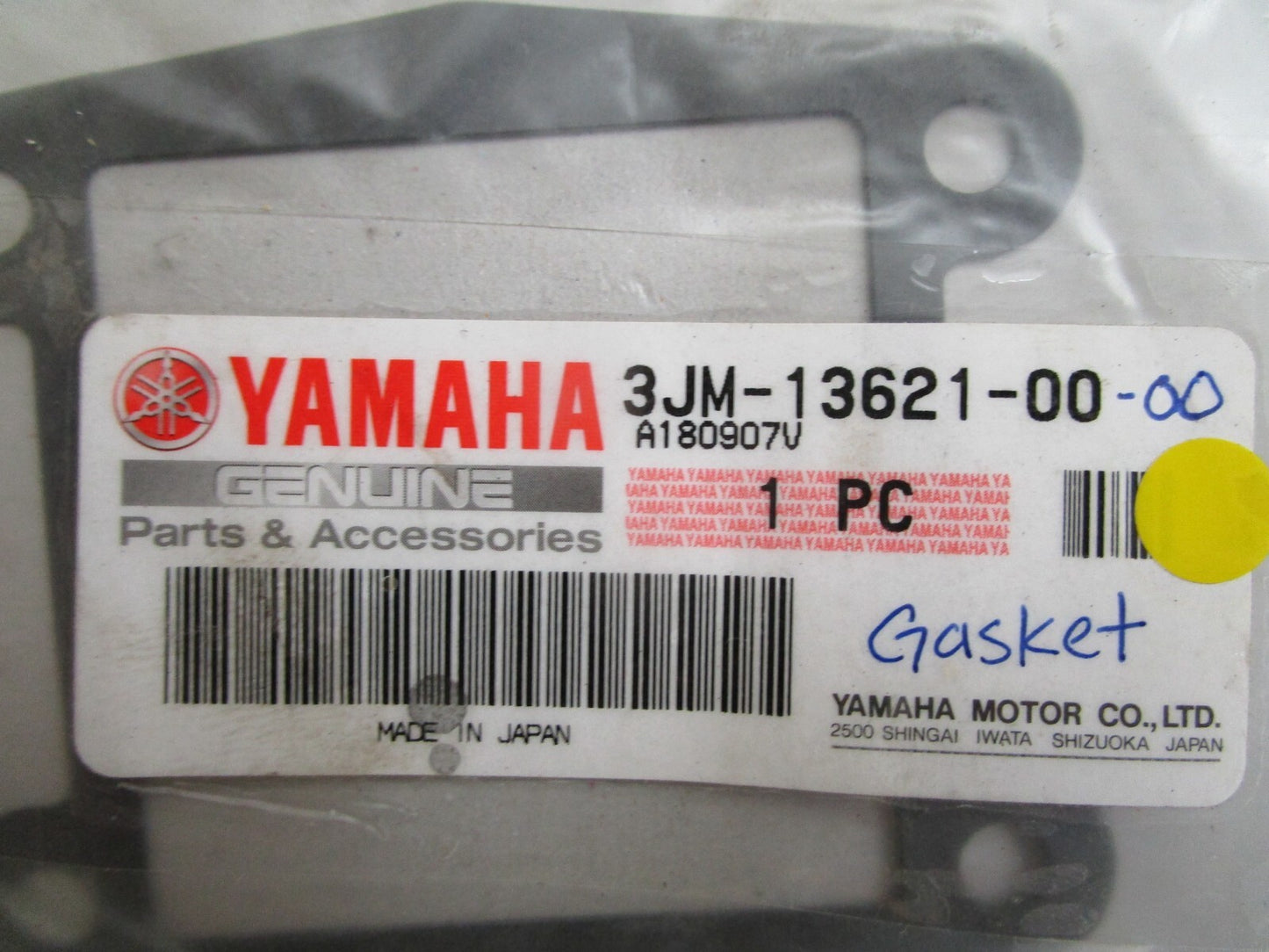 *NEW OEM* 0810 Yamaha Gasket 3JM-13621-00-00