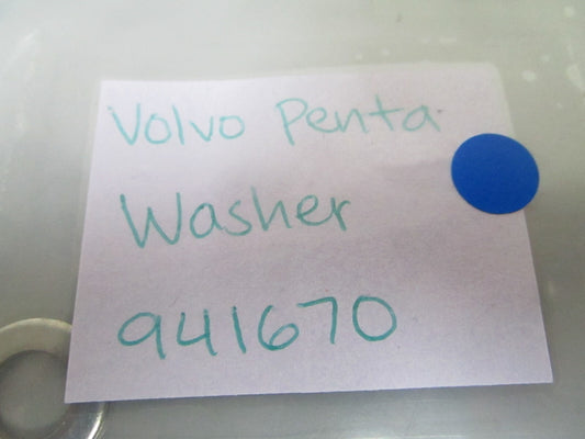 *NEW OEM* (LOT OF 2) 0810 Volvo Penta Washer 941670