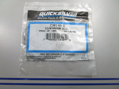 *NEW OEM* 0810 Mercury Quicksilver Diaphragm Kit 23014A1