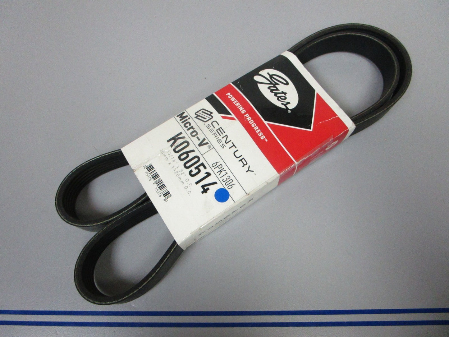 NEW K060514 Gates Micro-V 13/16" x 52" Serpentine Belt 0720