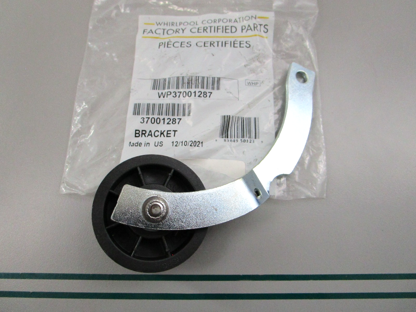 NEW OEM WP37001287 37001287 Whirlpool Bracket 0810