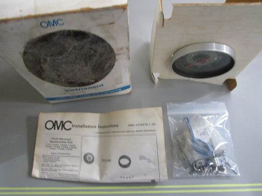 *NEW OEM* 0820 OMC Johnson Evinrude Flush Mounted Speedometer Kit 174459 0174459
