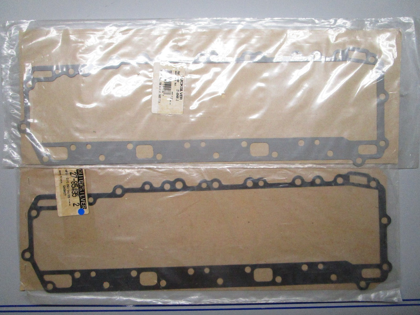 *NEW OEM* (LOT OF 2) 0810 Mercury Quicksilver Gasket 27-85495 2