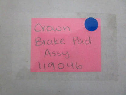 *NEW OEM* 0820 Crown Brake Pad Assy 119046