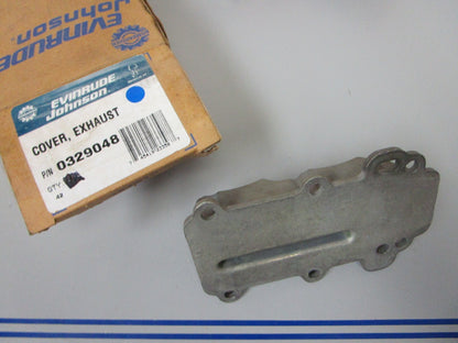 *NEW OEM* 0810 OMC Johnson Evinrude Exhaust Cover 329048 0329048