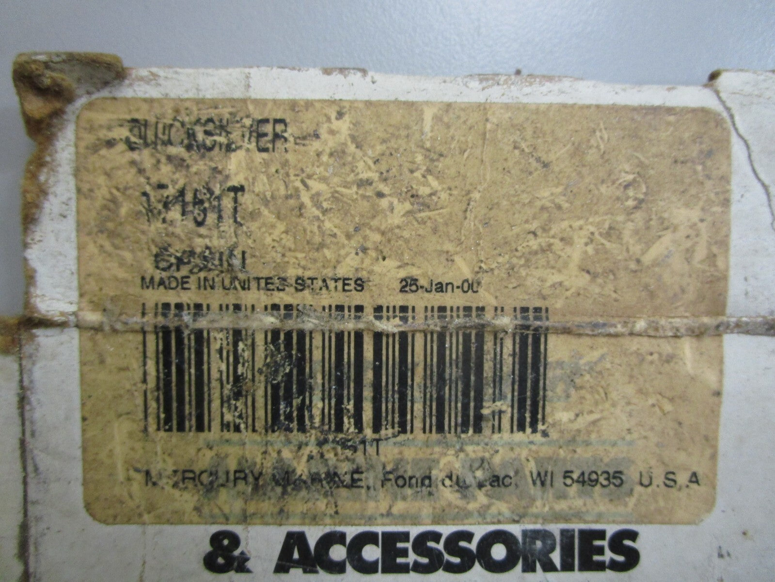 *NEW OEM* 0820 Mercury Quicksilver Timing Chain 17161T