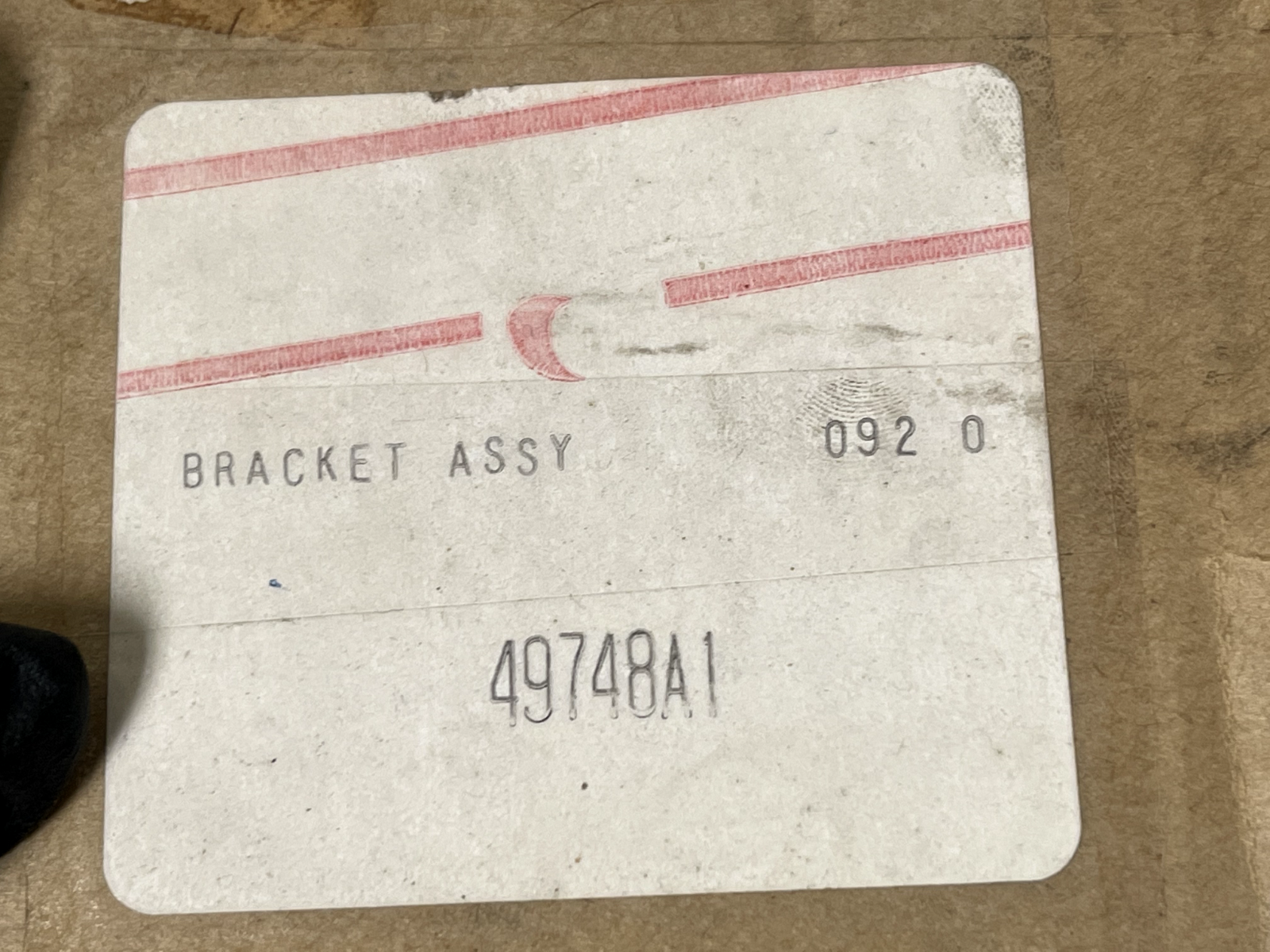 *NEW OEM* 0670 Mercury Quicksilver Oil Cooler Bracket 49748A1