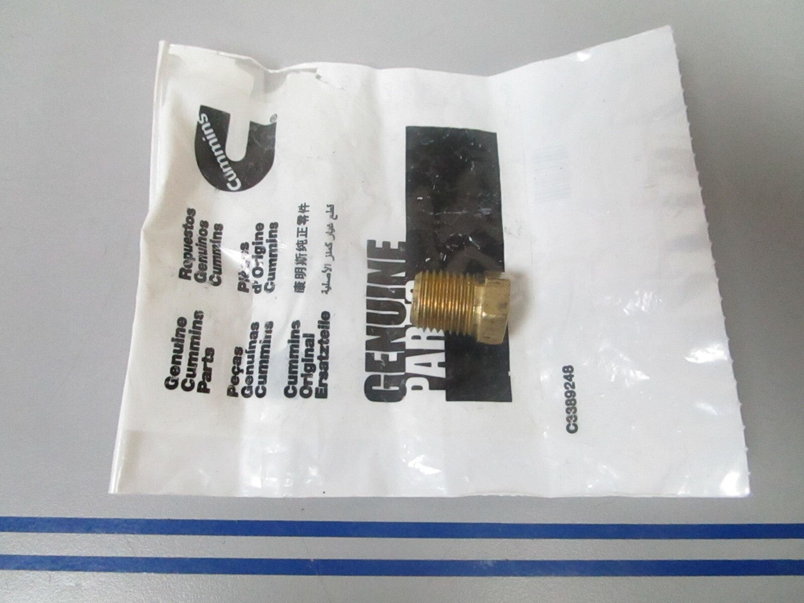 *NEW OEM* 0770 Cummins Pipe Plug 3278093