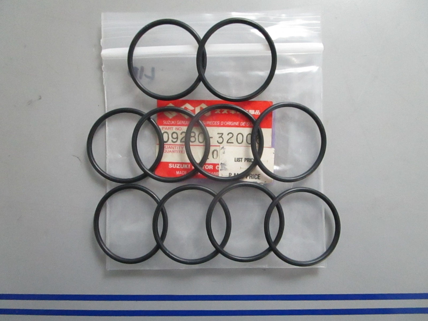 *NEW OEM* (LOT OF 10) 0820 Suzuki O-Ring 09280-32006