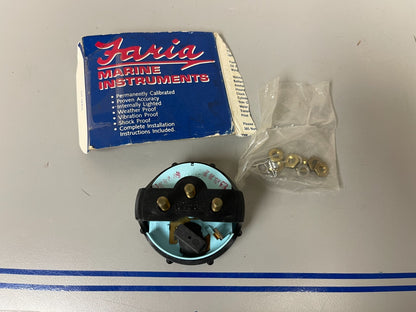 *NEW* 0720 Faria Euro Black 2" 60 - 220 Cylinder Head Temperature Gauge 12819