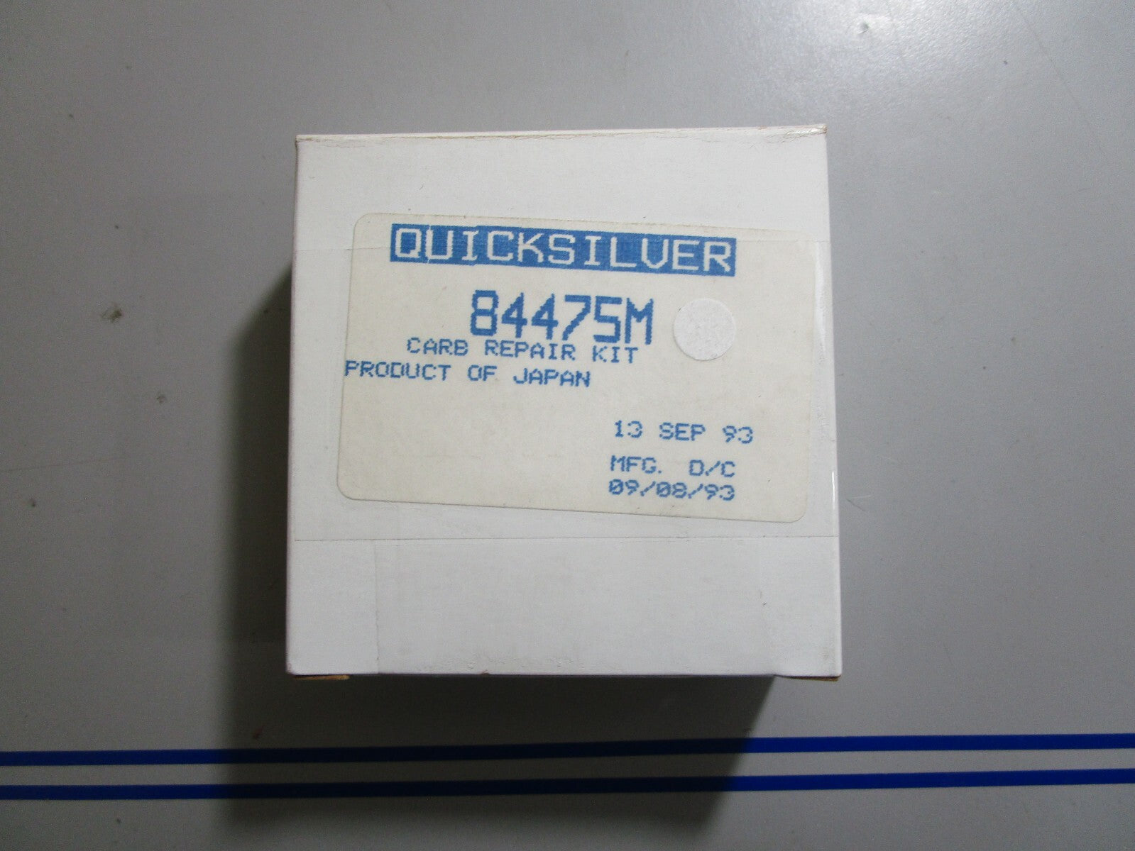 *NEW OEM* 0810 Mercury Quicksilver Carburetor Repair Kit 84475M