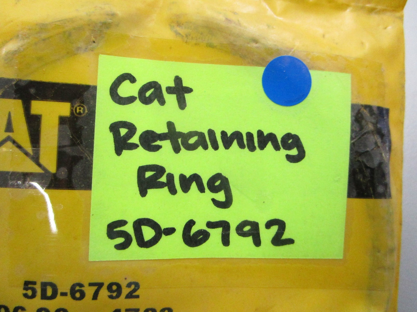 NEW OEM 5D-6792 CAT Retaining Ring 0810