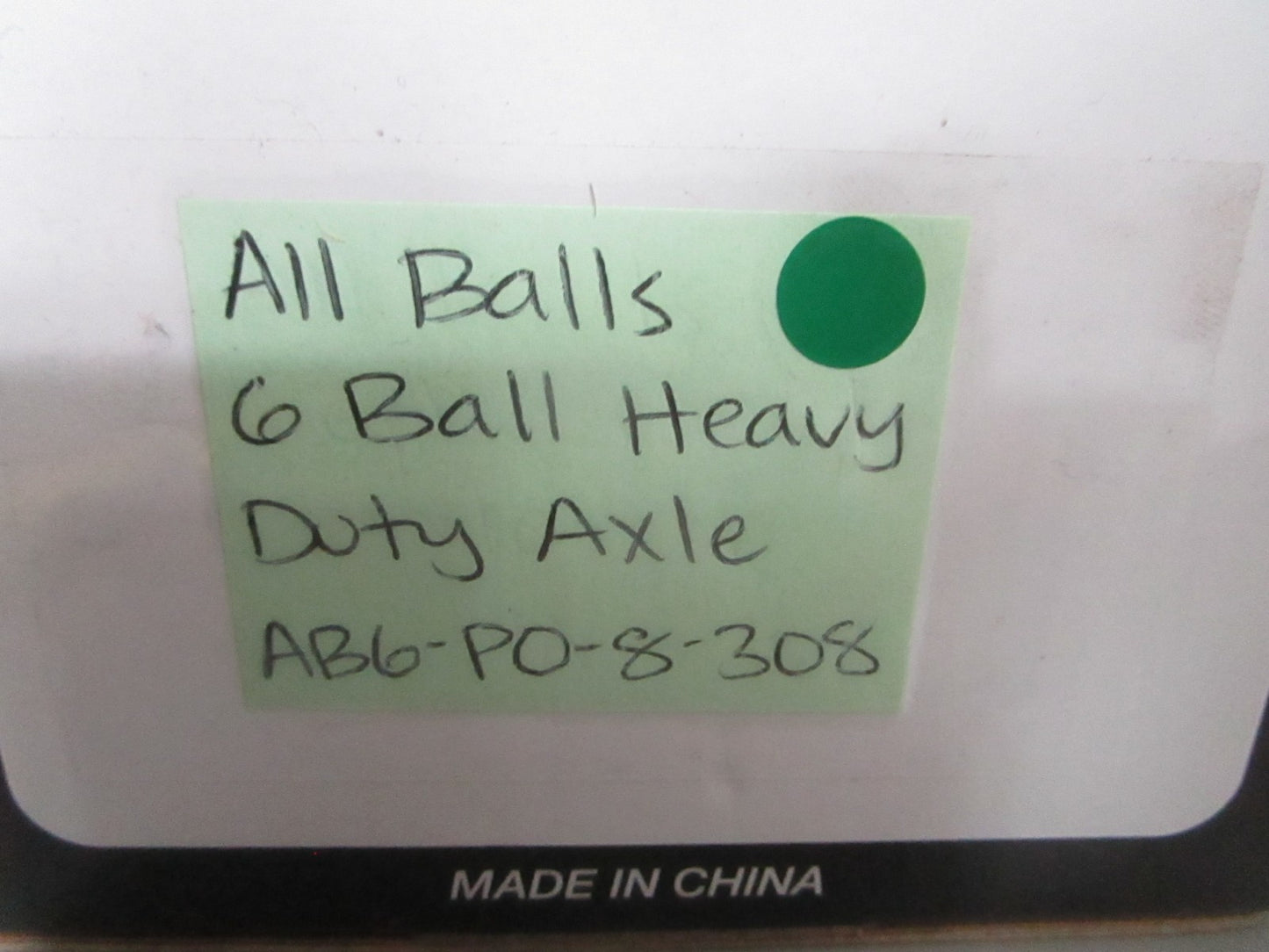All Balls NEW AB6-PO-8-308 Polaris 6 Ball Heavy Duty CV Axle NOS Part 0820