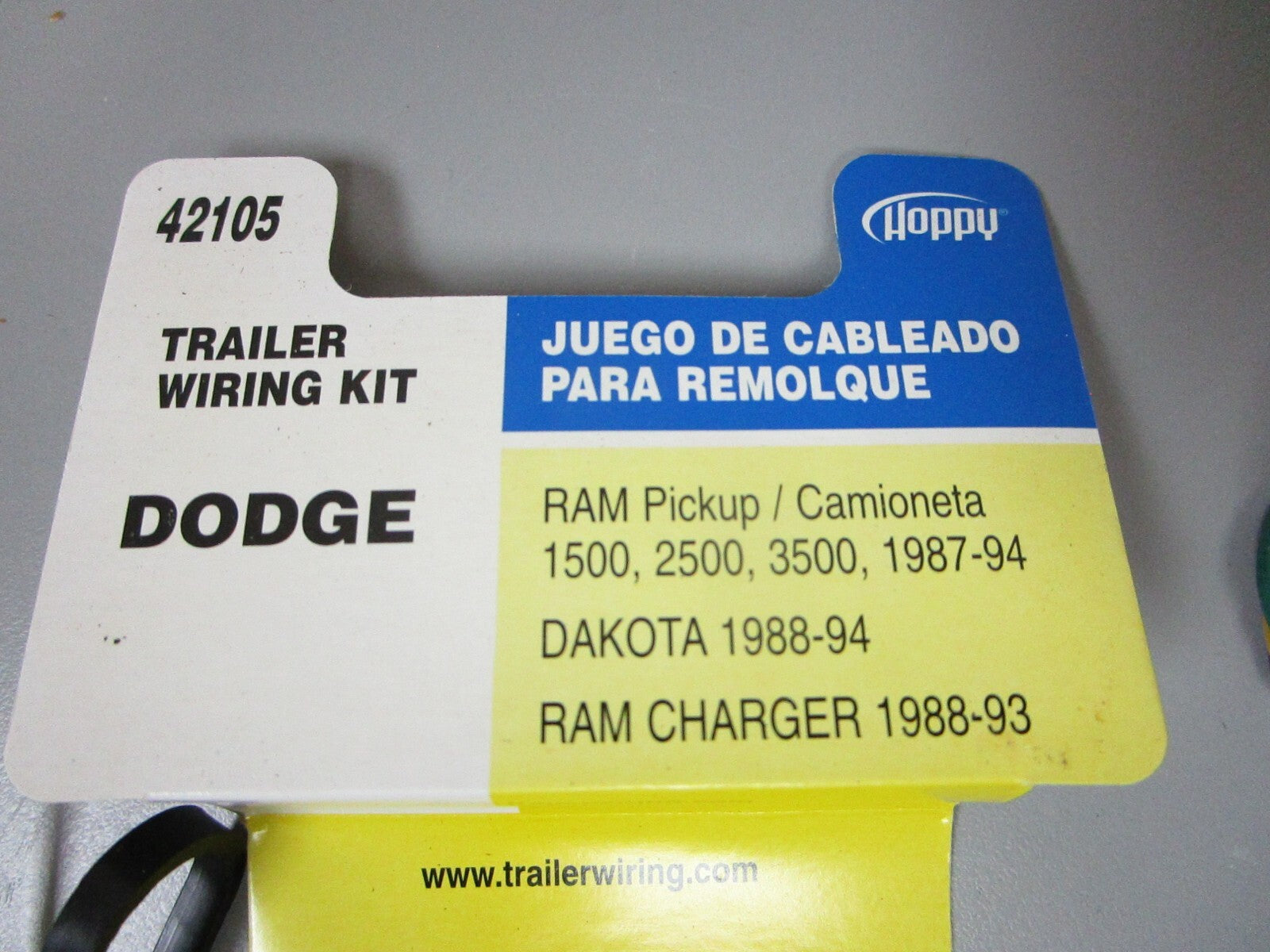 *NEW* 0810 Hoppy Hopkins Dodge & More Trucks Plug-In Simple Wiring Kit 42105