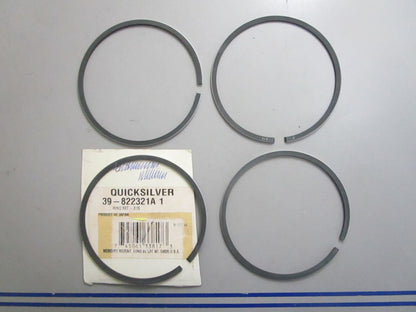 *NEW OEM* 0820 Mercury Quicksilver 4 Piston Ring Set 39-822321A1
