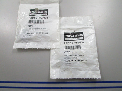 *NEW OEM* (LOT OF 2) 0810 Polaris M8 x 125 Hexagon Flange Nut 7547508