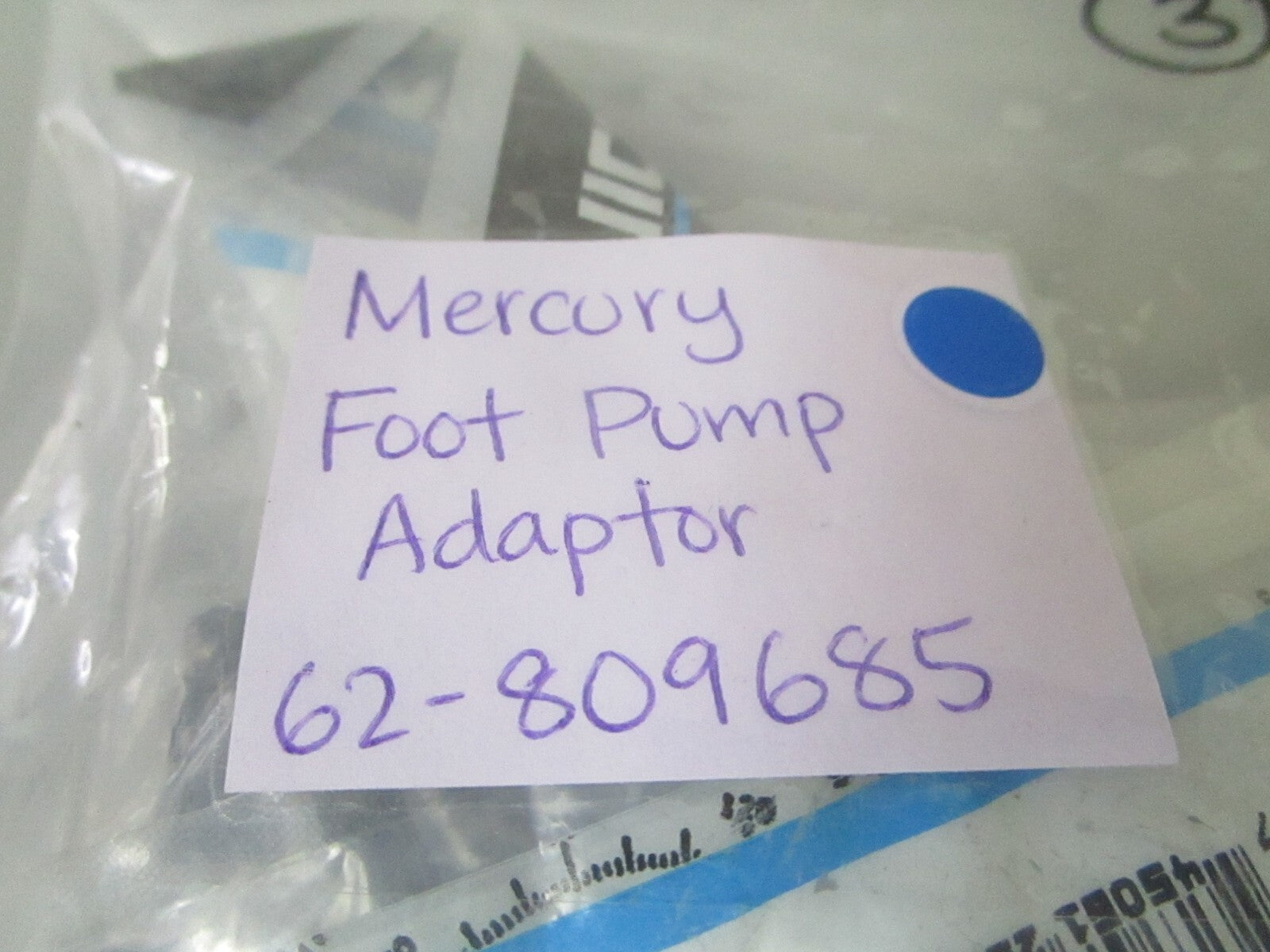 *NEW OEM* 0810 Mercury Quicksilver Foot Pump Adapter 62-809685