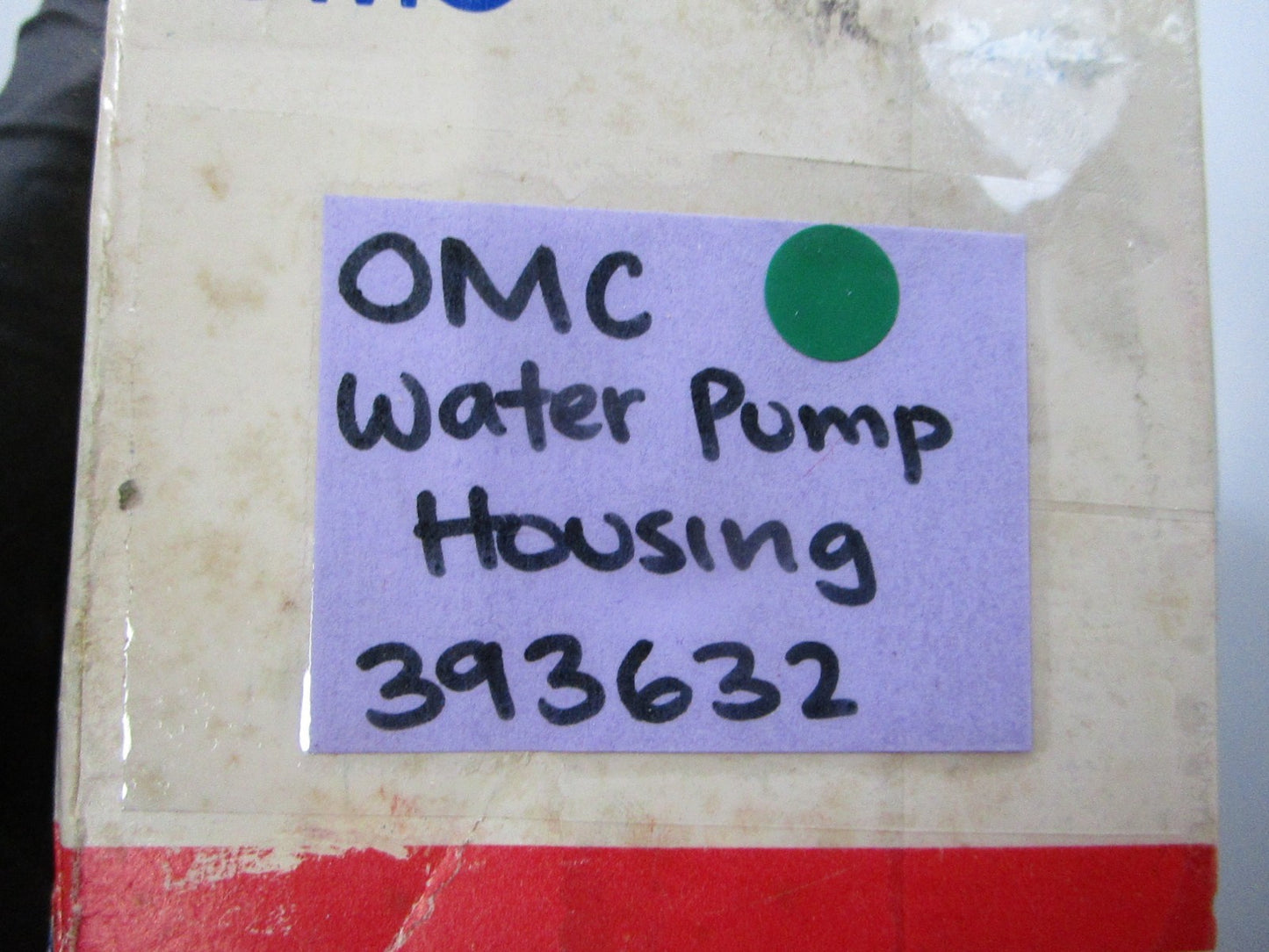 NEW OEM 393632 0393632 OMC Johnson Evinrude Water Pump Housing 0810