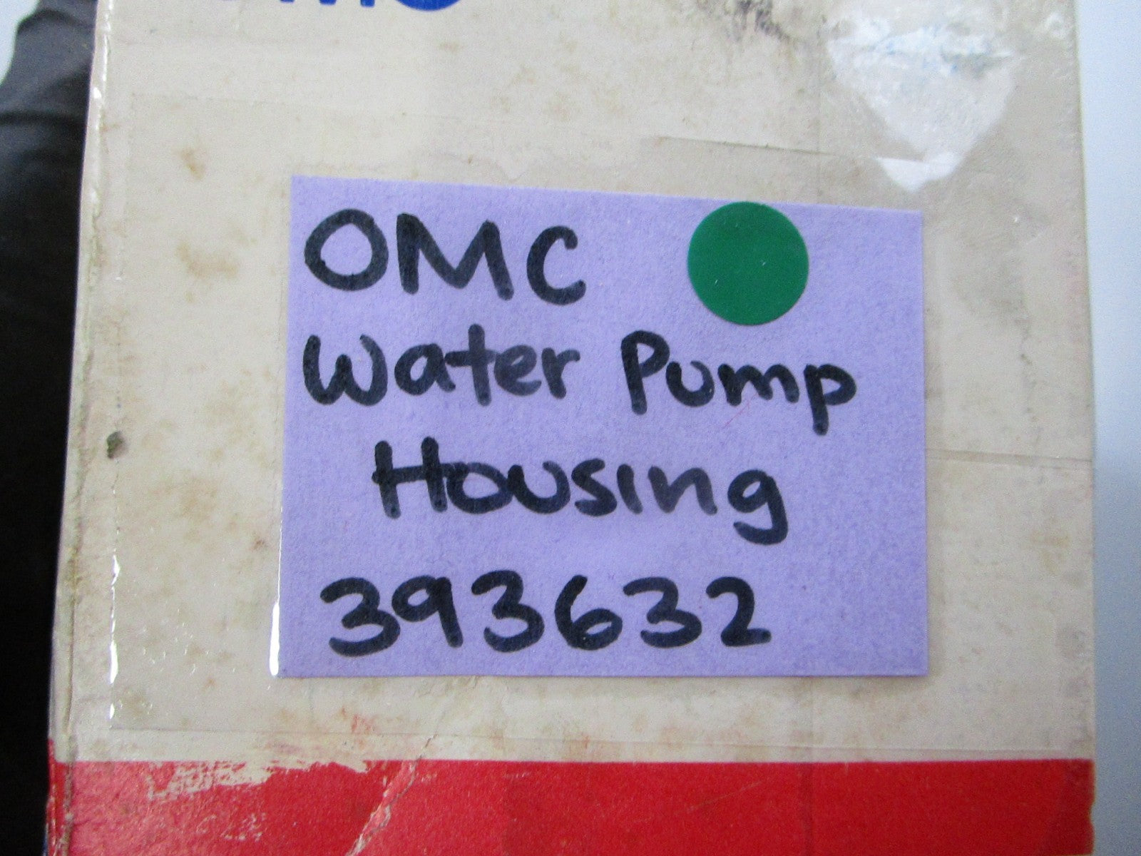 NEW OEM 393632 0393632 OMC Johnson Evinrude Water Pump Housing 0810
