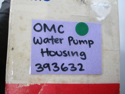 NEW OEM 393632 0393632 OMC Johnson Evinrude Water Pump Housing 0810