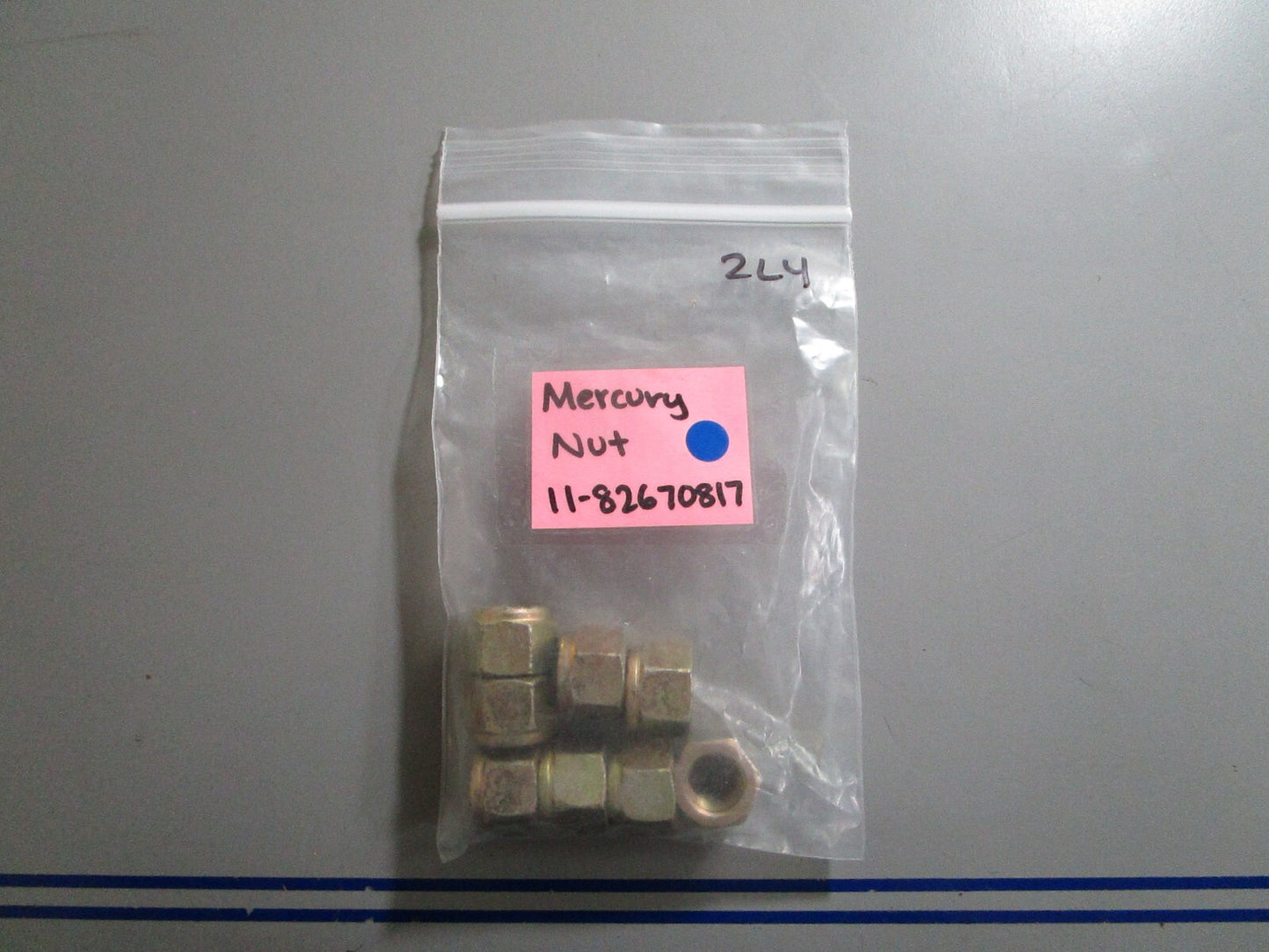 *NEW OEM* (LOT OF 4) 0810 Mercury Quicksilver Nut 11-82670817