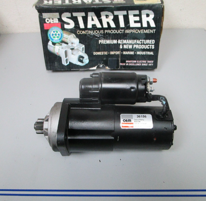 NEW 36156 Replaces: Volvo Mercury 5.7L 7.4L OEM Delco Remy 12V 9T Starter 0720