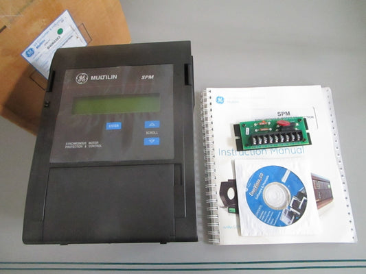 GE Multilin SPM-PF Synchronous Motor Protection Relay w/PF Reg NEW OEM 0820