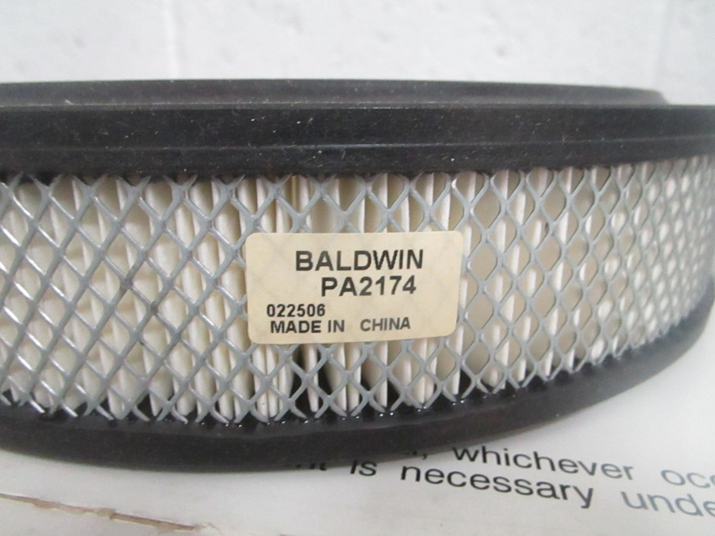 Baldwin PA2174 Heavy Duty Air Filter Element Replacement NOS NEW 0820