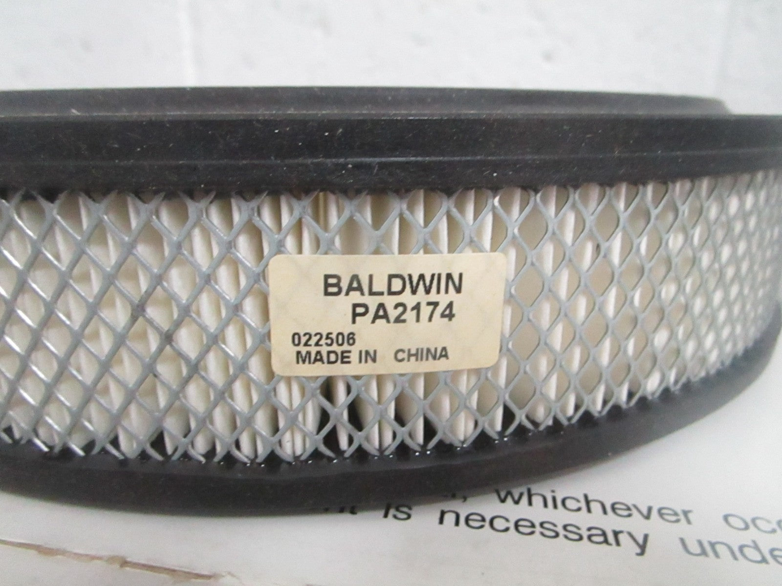 Baldwin PA2174 Heavy Duty Air Filter Element Replacement NOS NEW 0820