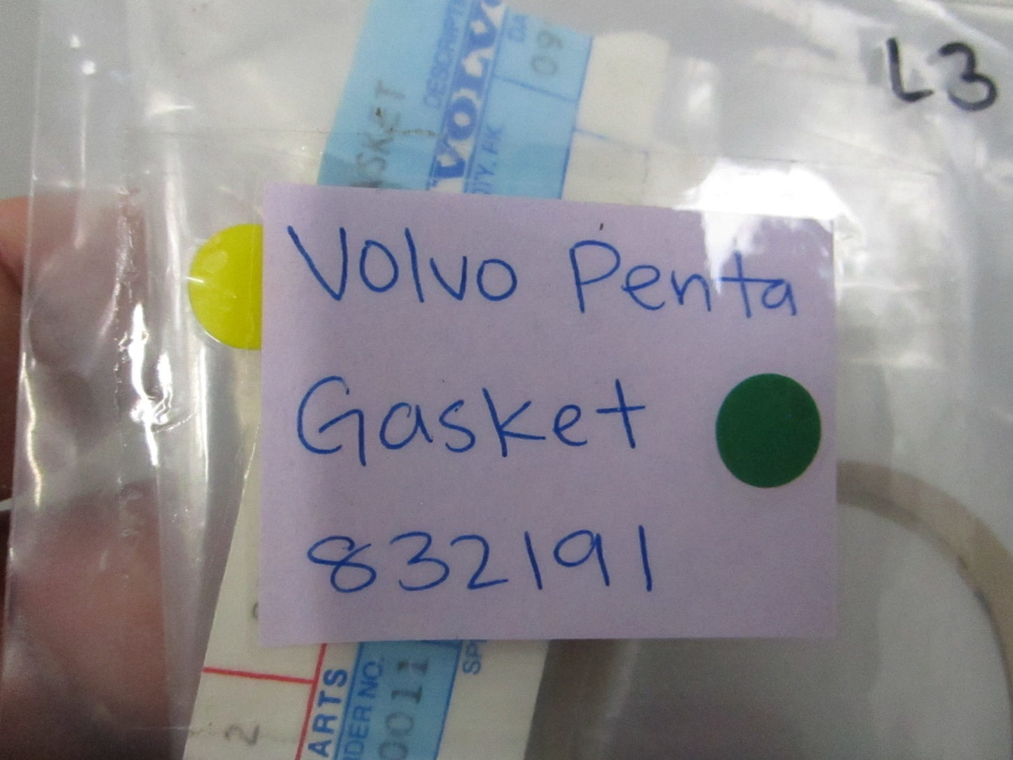 NEW OEM (LOT OF 3) 832191 Volvo Penta Gasket 0810